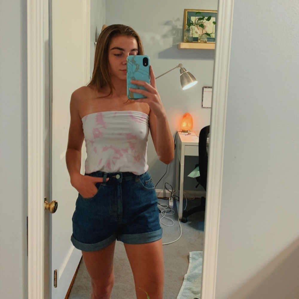 garage brand tube top